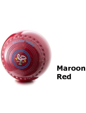 Drakes Pride Gripped Bowls d-tec - Maroon/Red